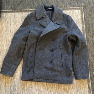 Grey Pea Coat